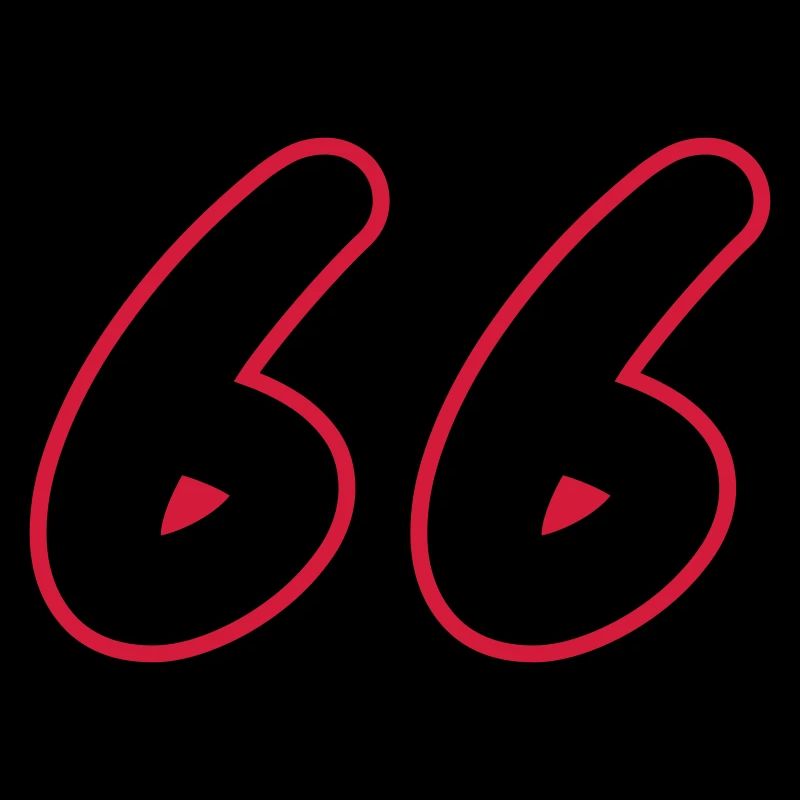 66 Symbole numérique