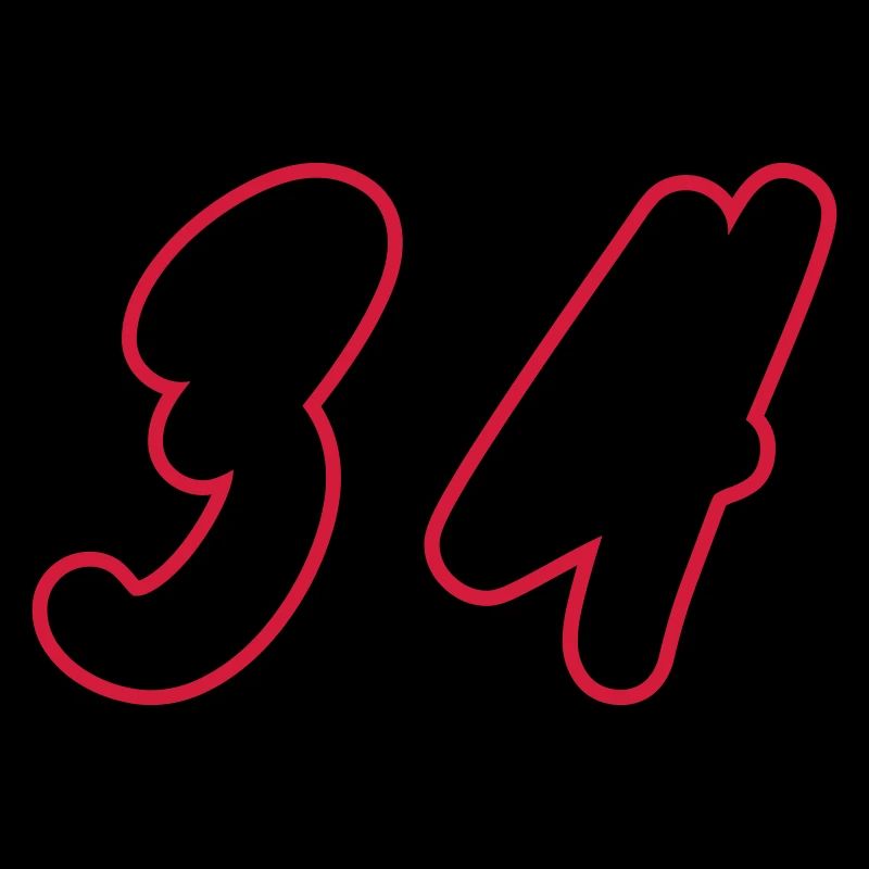34 Symbole numérique