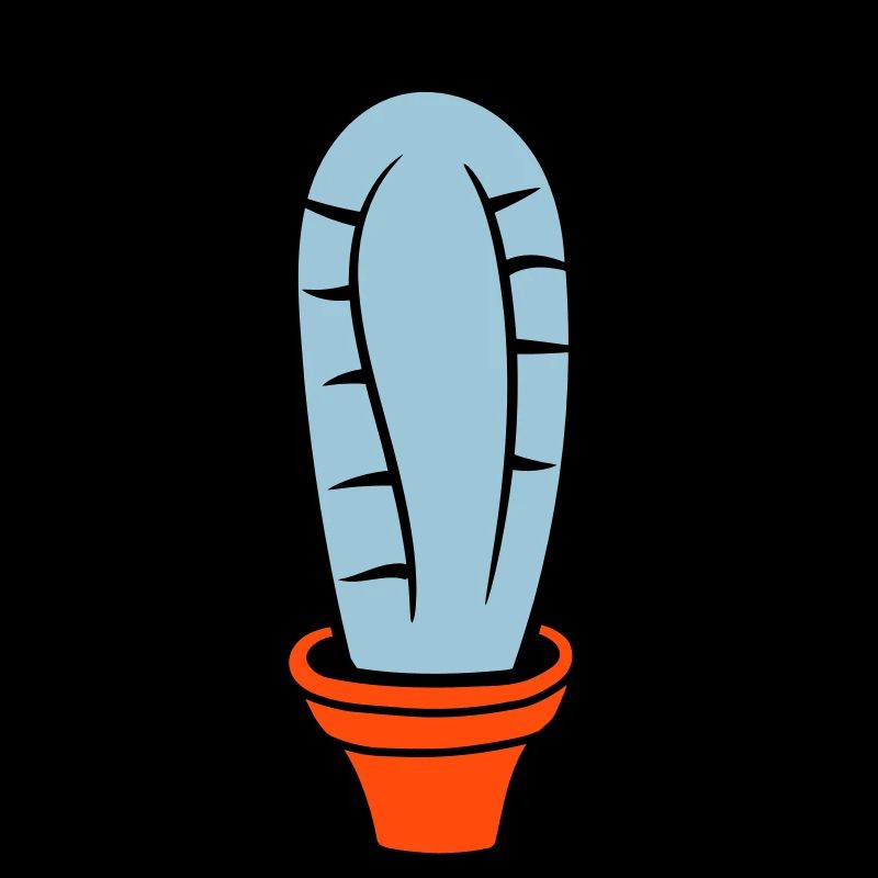 Small Cactus Spines Desert Cacti Flower Pot