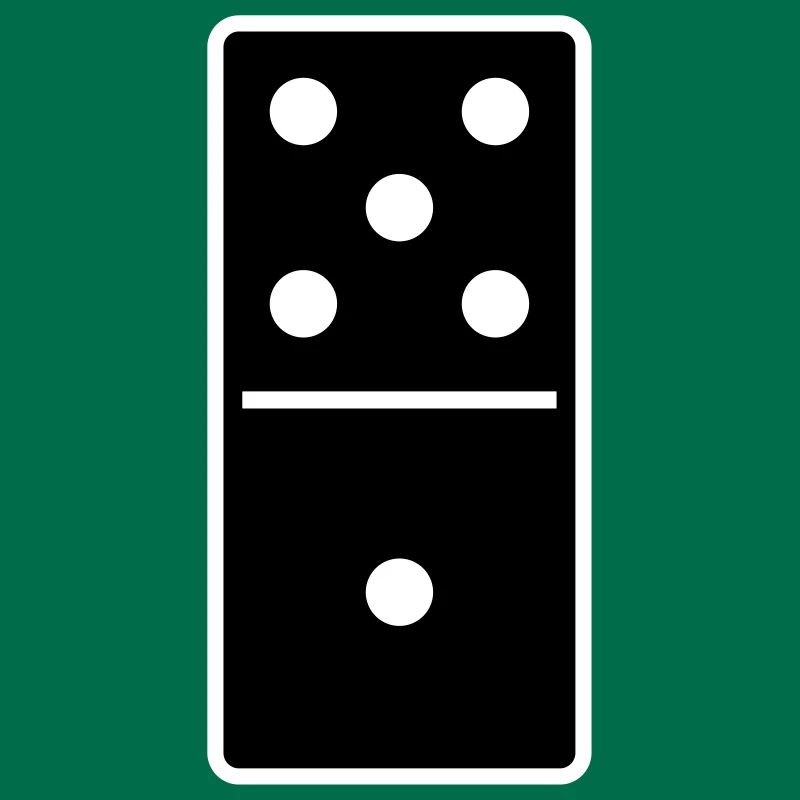 DOMINO STONE 5: 1 - COULEUR VARIABLE - CONCEPTION DE VECTEUR!