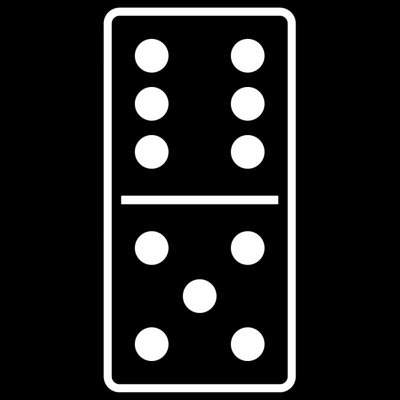 DOMINO STONE 6: 5 - COULEUR VARIABLE - CONCEPTION DE VECTEUR!
