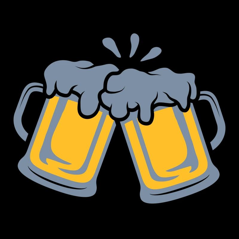 Toast beer jugs