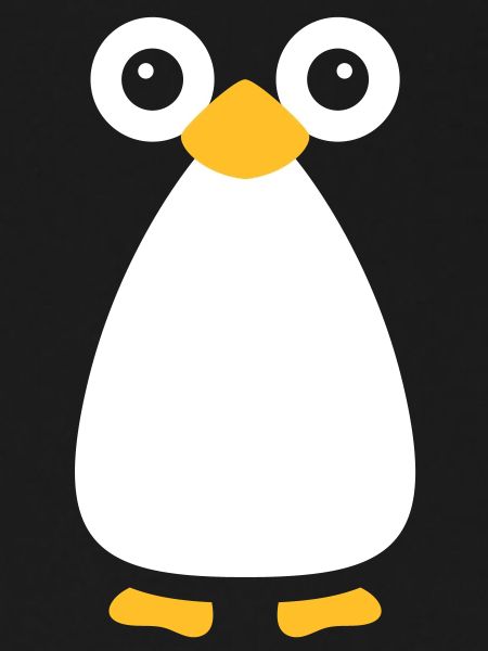 Nette Vektor Penguin