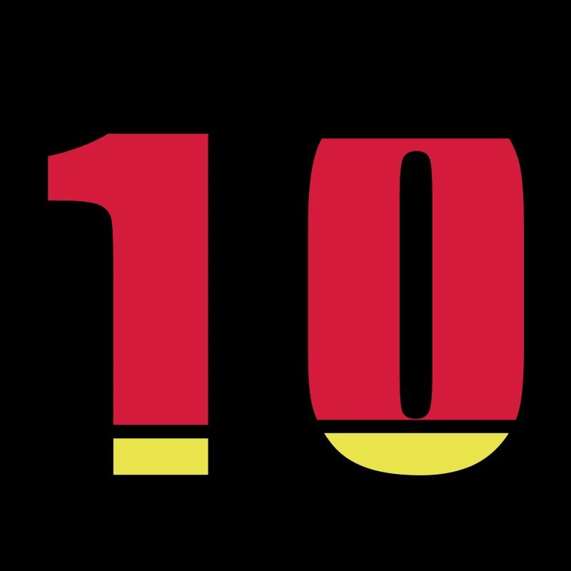 10 Numéro Allemagne Jersey