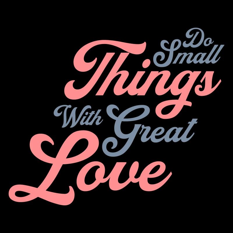 Zitat do small things