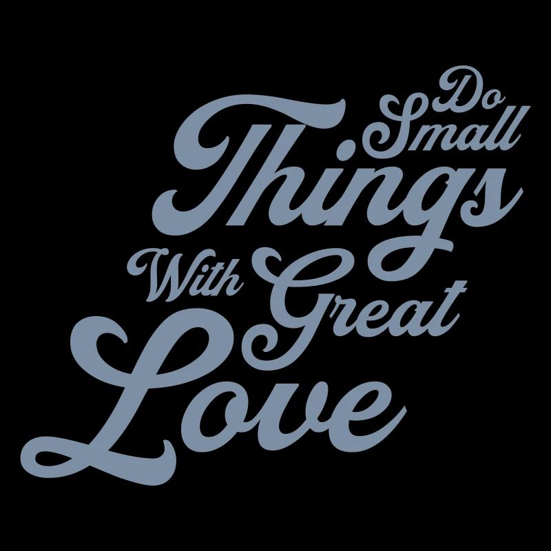 Zitat do small things
