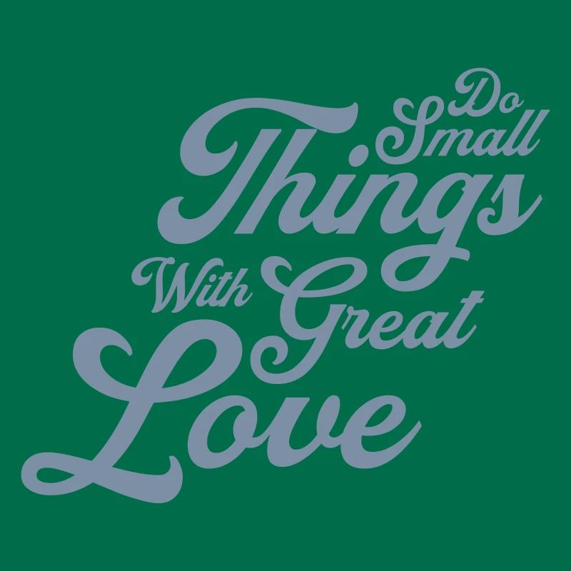 Zitat do small things