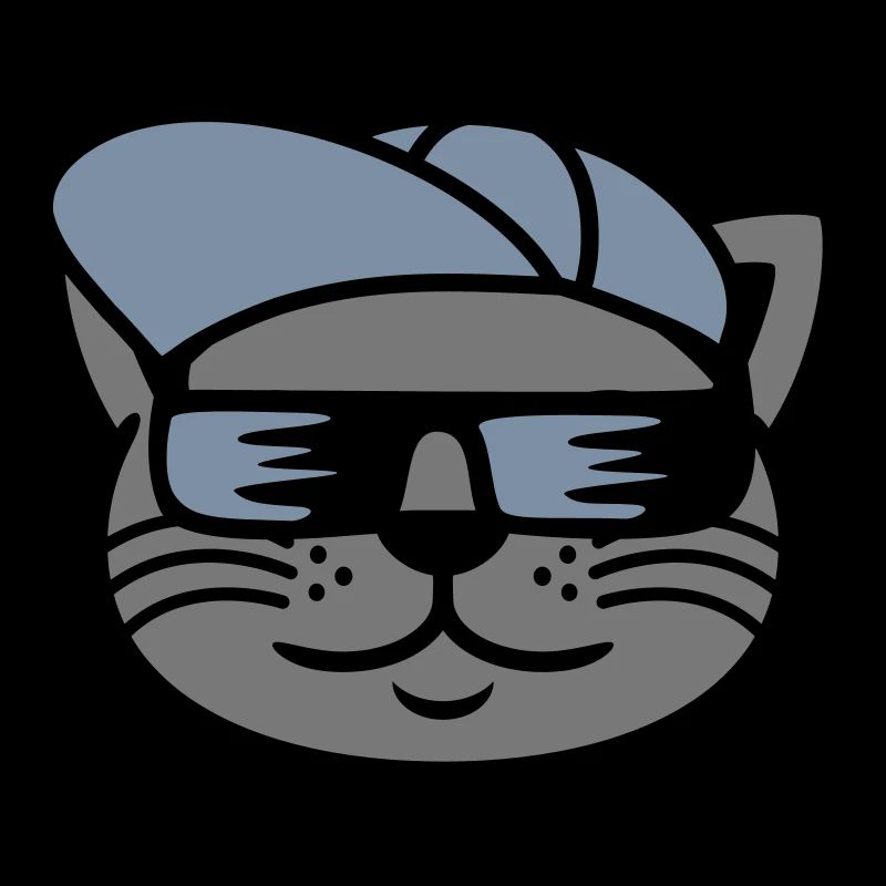 Lunettes de soleil chat visage cool