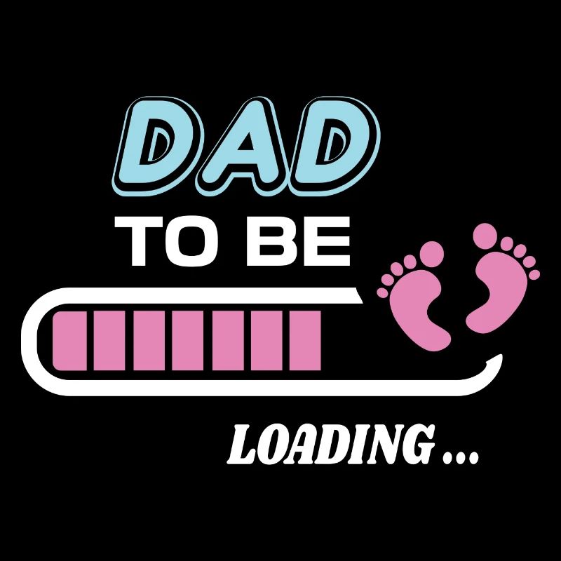 zukünftiger Vater. Warten Sie auf Geburtsgeschenk
