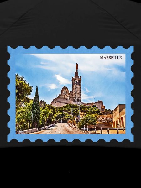 Marseille Basilica Postcard