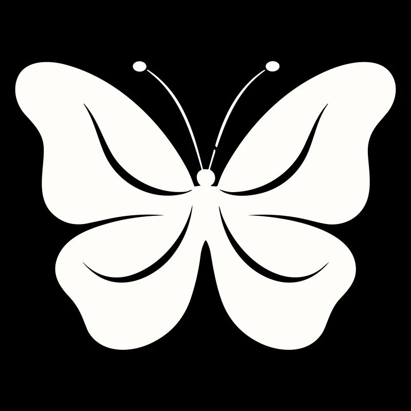 Le papillon simple