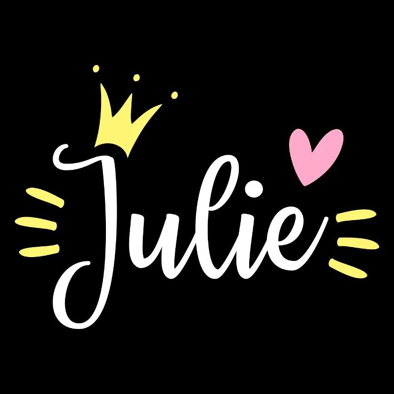 Couronne de prénom Julie
