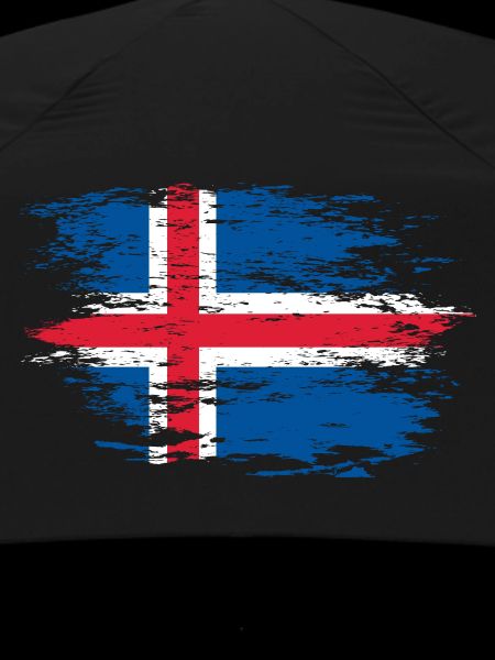 Drapeau islandais utilisé