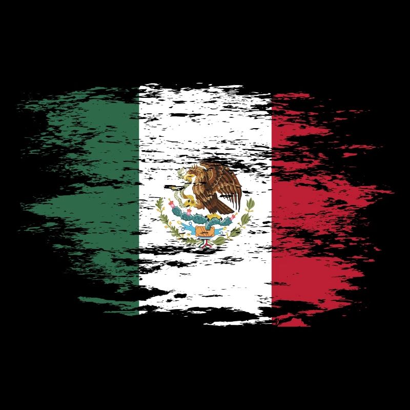 Mexiko Flagge used