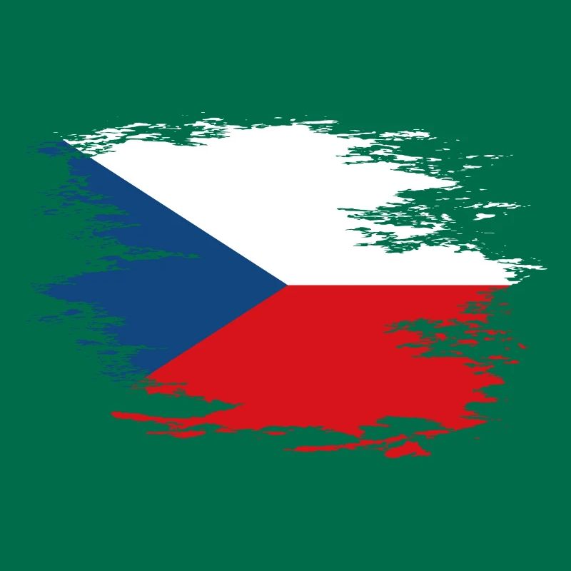 Drapeau de la République tchèque utilisé design