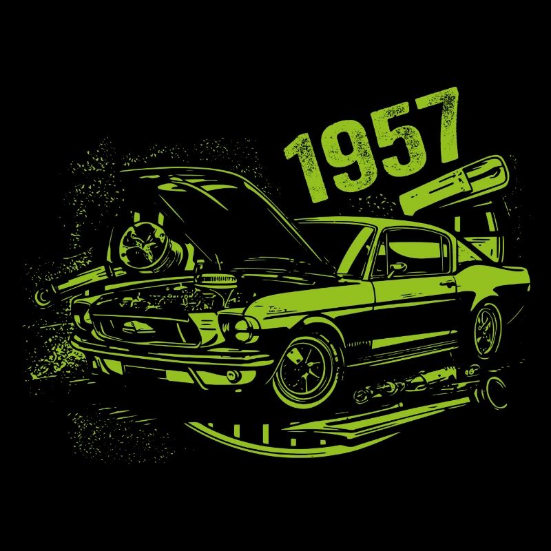 1957 Geburtstag Oldtimer Modell 1957 Vintage 1957