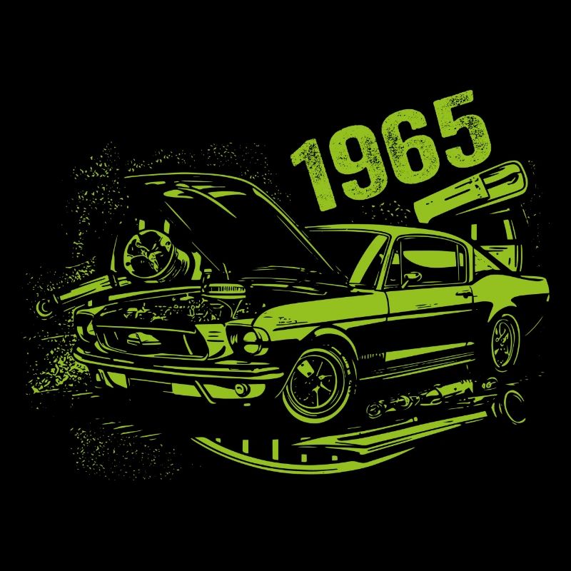 1965 Geburtstag Oldtimer Modell 1965 Vintage 1965