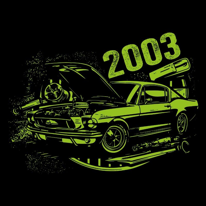 2003 Geburtstag Oldtimer Modell 2003 Vintage 2003