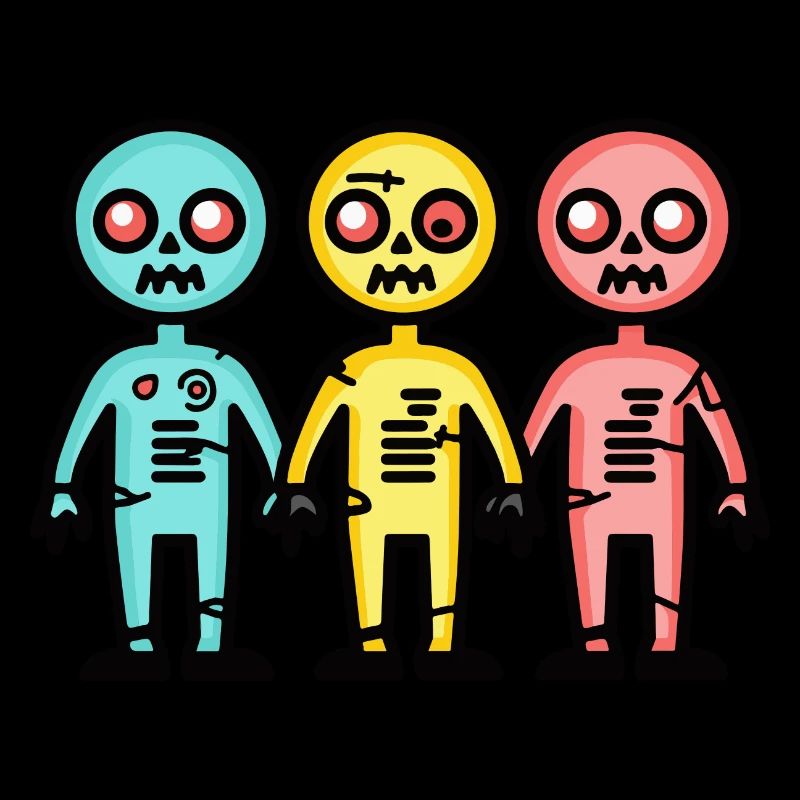 Zombies Halloween Mignon