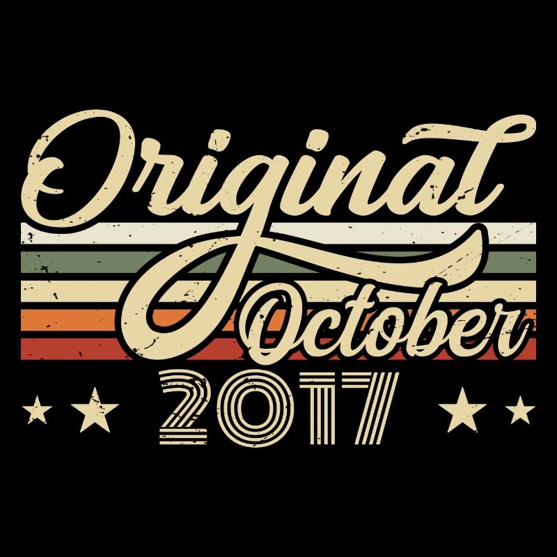 October 2017 Birthday in October - October 2017