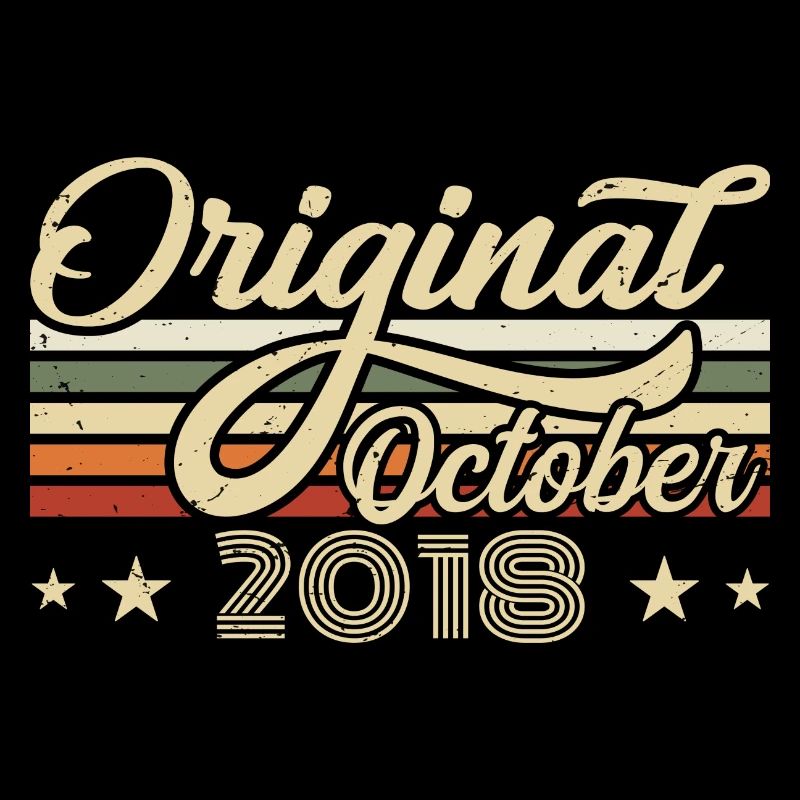 October 2018 Birthday in October - October 2018