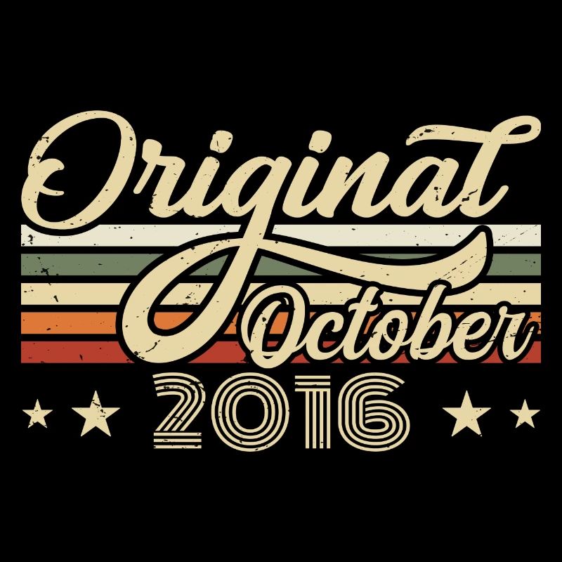 October 2016 Birthday in October - October 2016