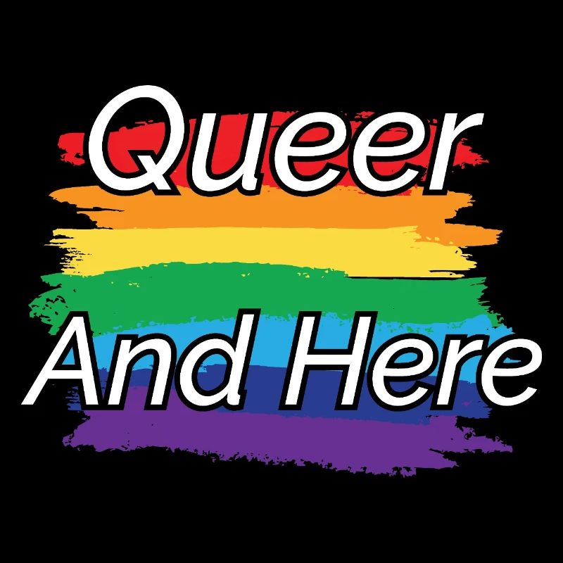 Fierté queer : design arc-en-ciel