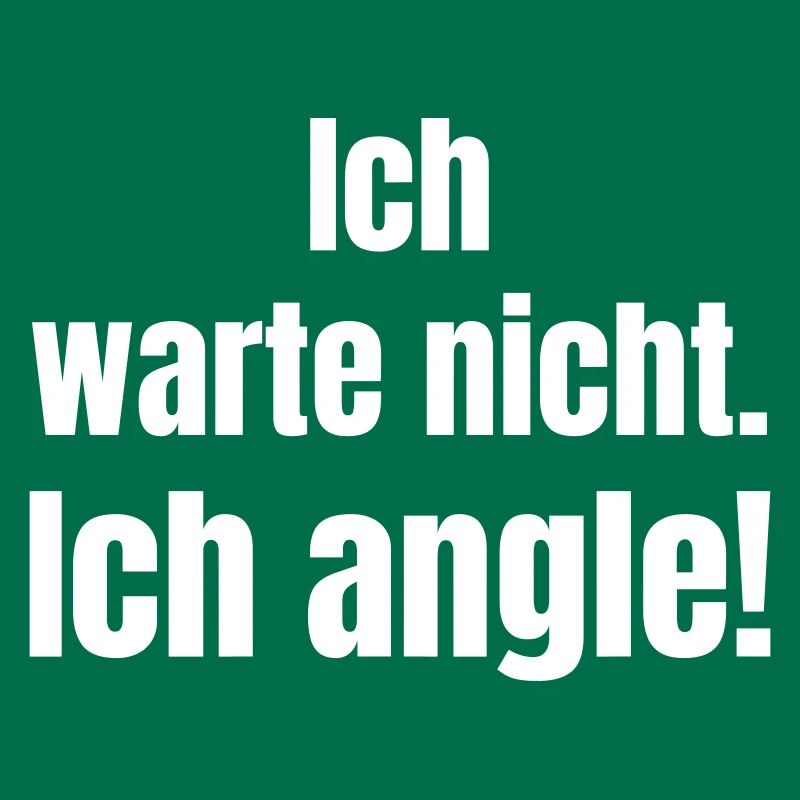 Ich angle Spruchblock
