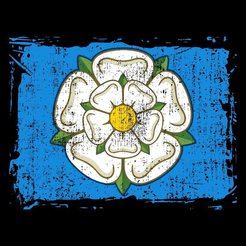 Yorkshire Rose Flag Nord de l’Angleterre Royaume-Uni