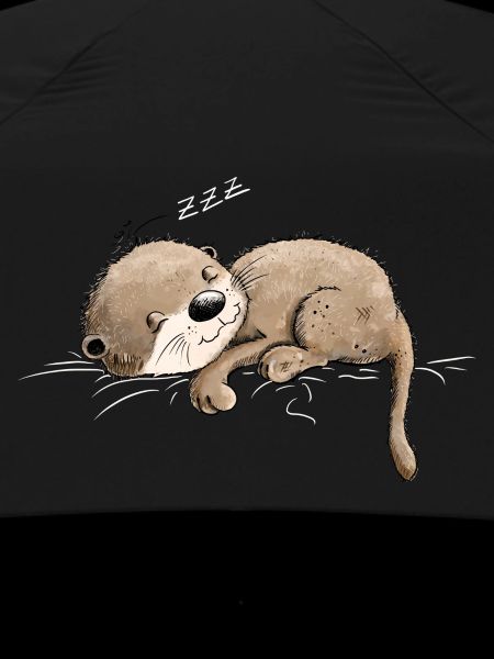 Dreaming otter takes a break