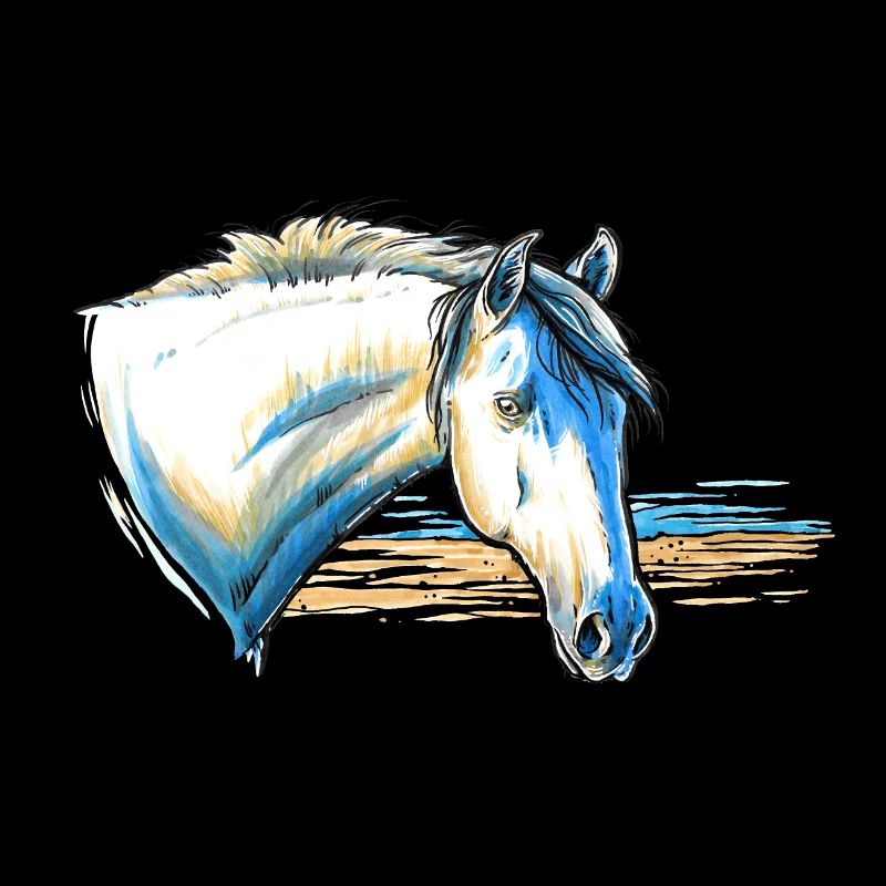 Portrait de cheval
