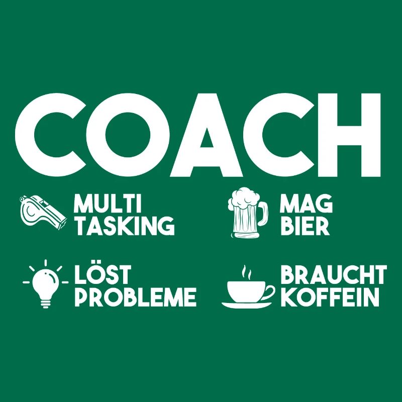 Bier Mannschaft Trainer Und Coach
