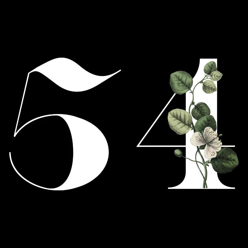 Nummer 54 Blumengrün - 54. Blumenjubiläum