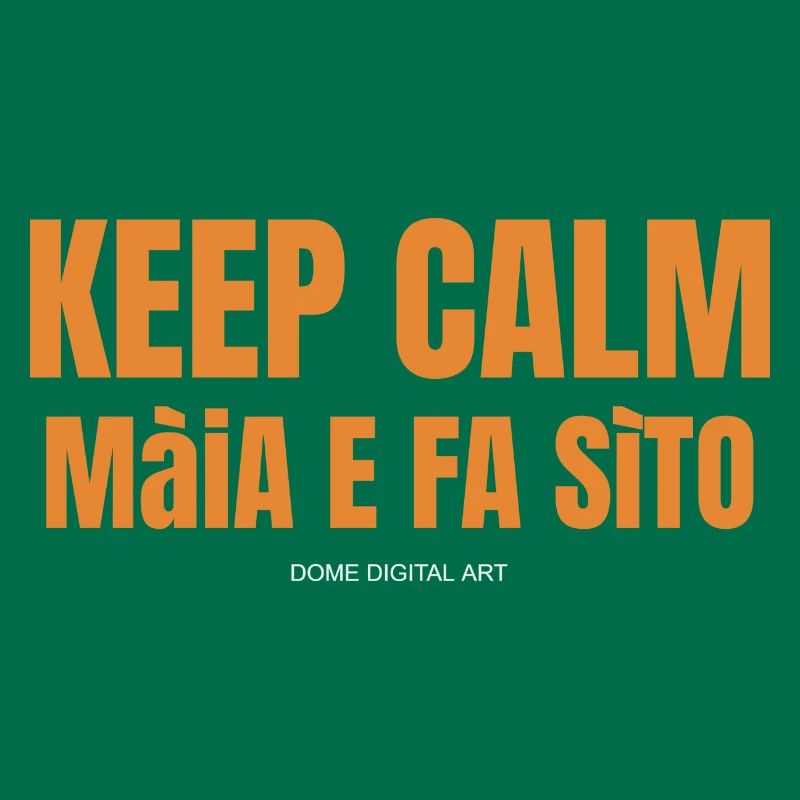 Keep Calm Brescian Dialect 1