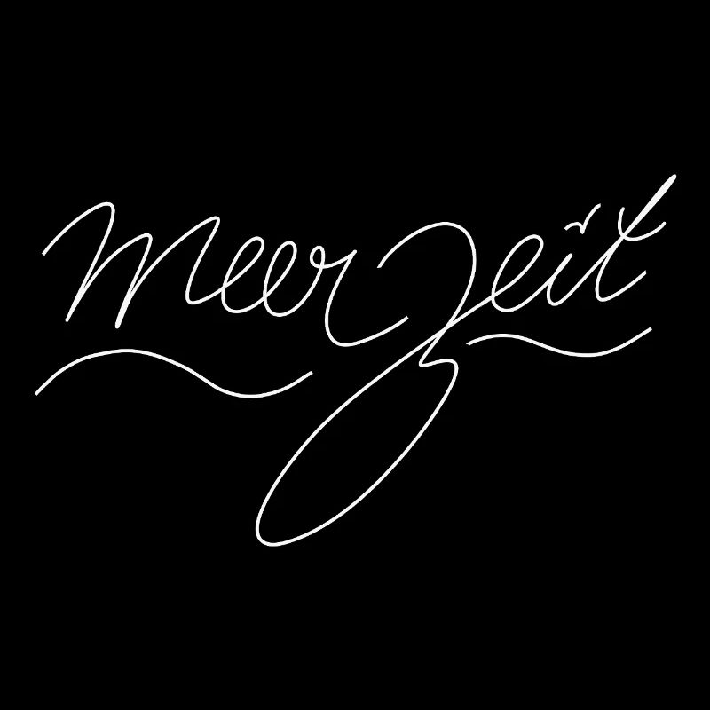 meerzeit Handlettering