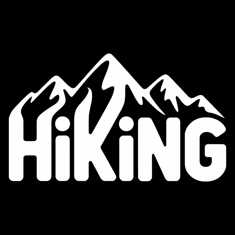 Typographie de randonnée - Hiking Design