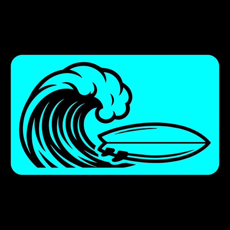 Surfbrett Welle