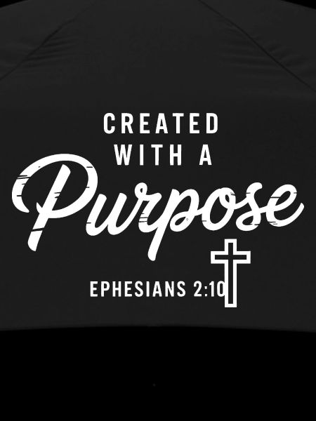 Purposeful Faith Cross-Typografie