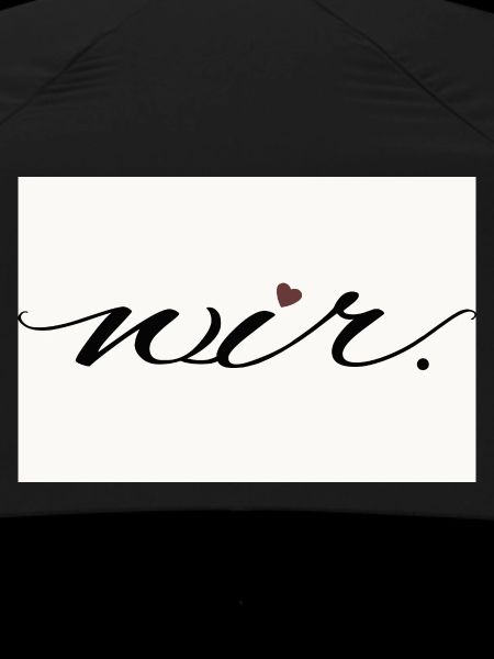 we. – modern love statement shirt
