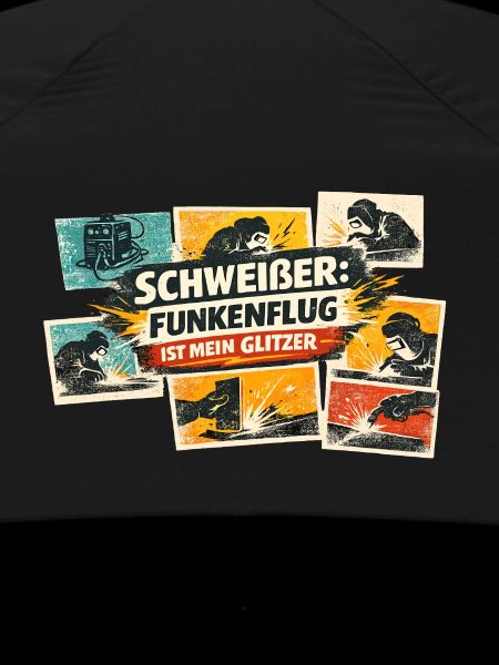 Welder Flying Sparks Glitter