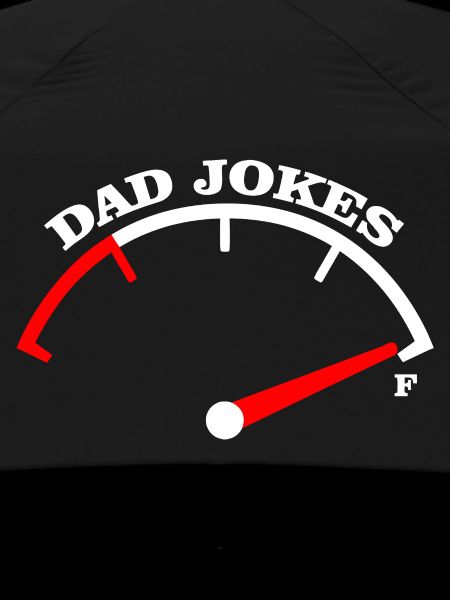 Dad Jokes Meter Tee Design