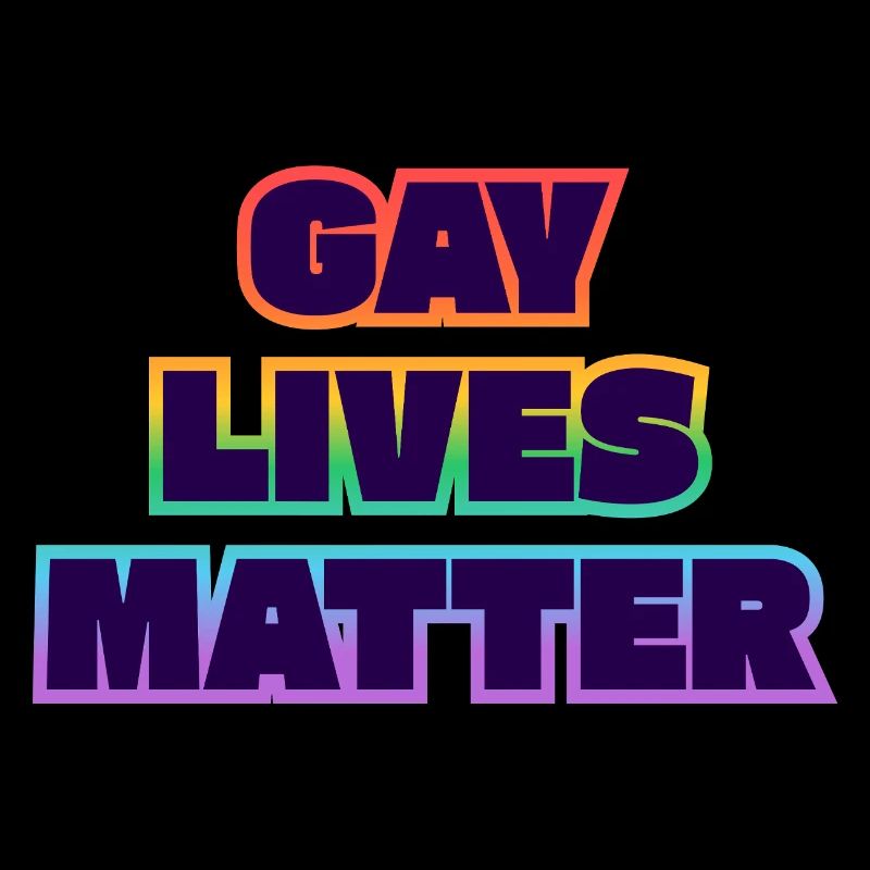Gay Lives Matter Rainbow Statement