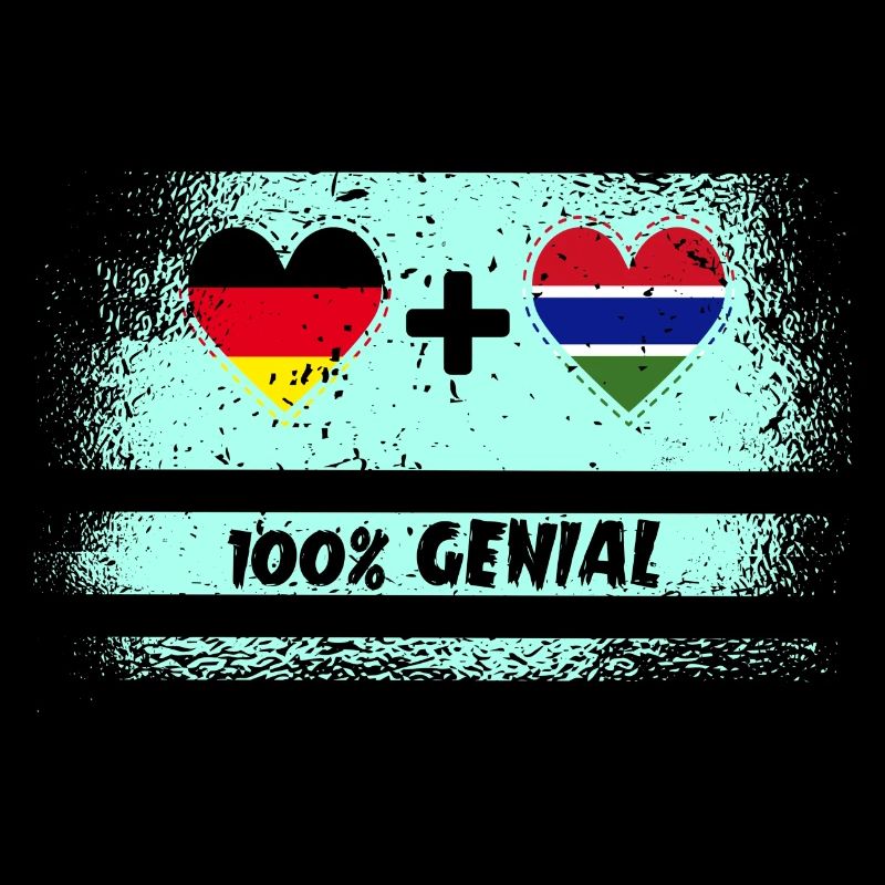 Germany and Gambia 100% Ingenious / Gift