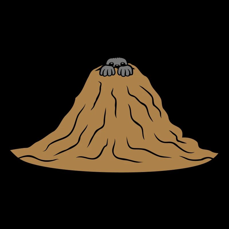 Maulwurf Hügel Berg