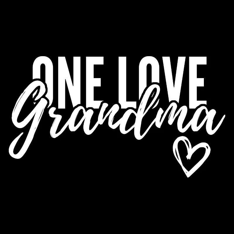 ON AIME GRAND-MÈRE. CADEAU DE GRAND-MÈRE.
