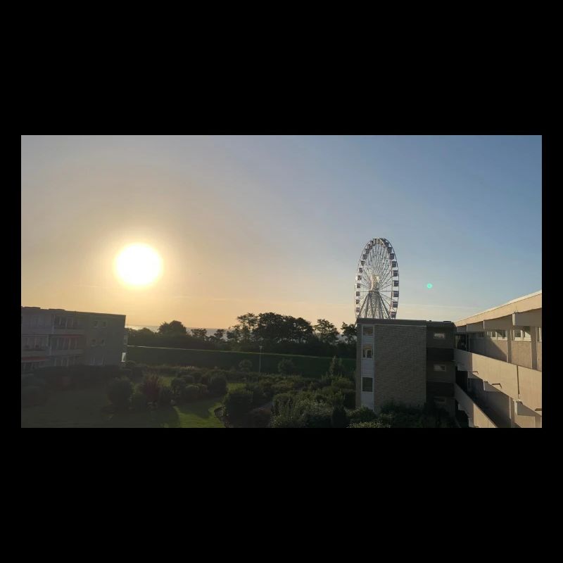 Lever de soleil à Grömitz Mer Baltique