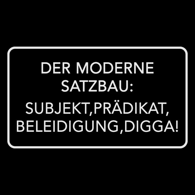 Der moderne Satzbau