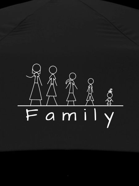 Stick figure family