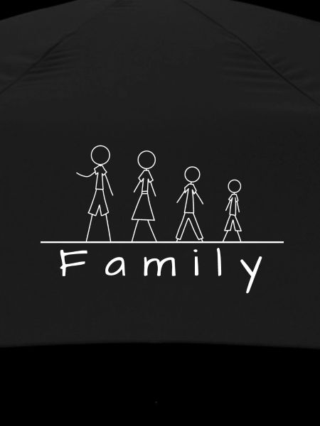 Stick figure family