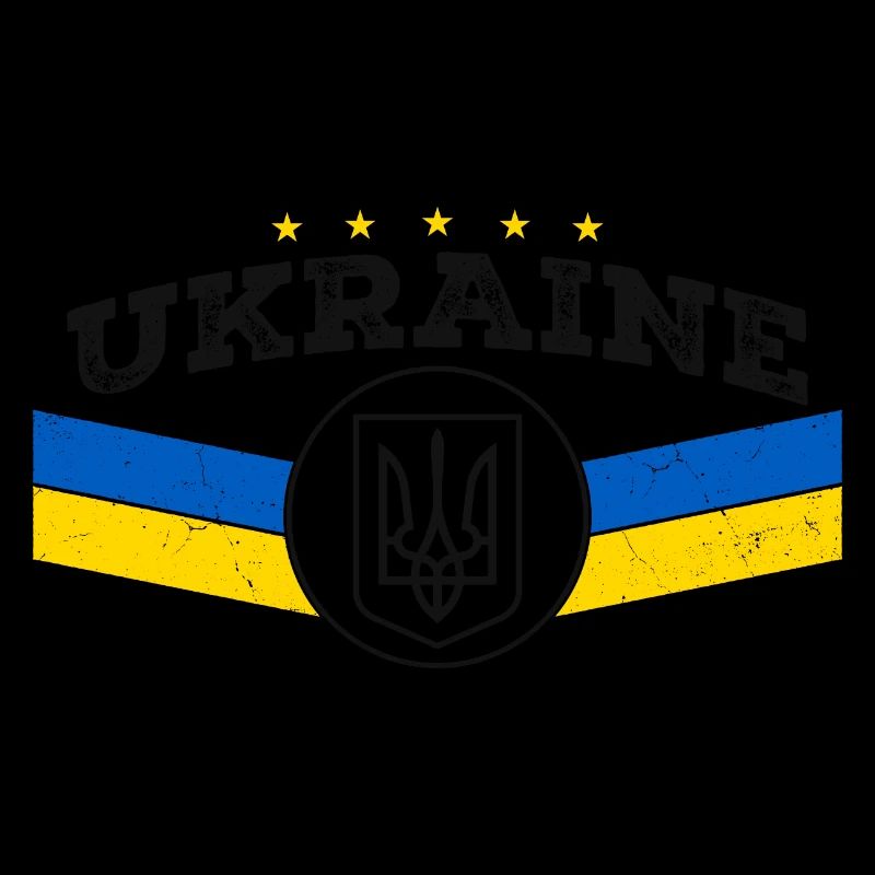 Ukraine Trident - Symbole ukrainien Tryzub